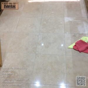 sealing a travertine floor in Kingston upon Thames