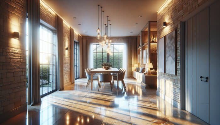Travertine Floor Polishing for Timeless Home Elegance