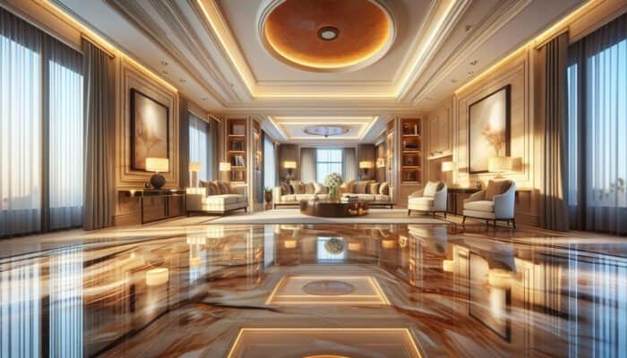Travertine Floor Polishing for Enhanced Home Elegance