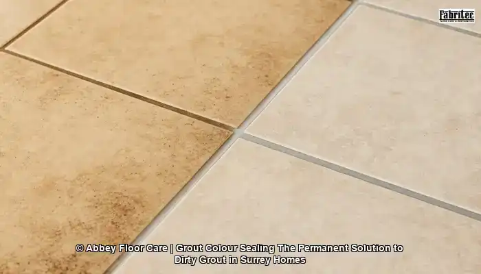 Grout Colour Sealing: Your Solution to Grime in Surrey