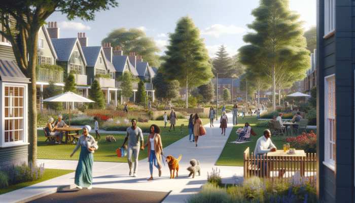 A modern neighbourhood in Ermelo with vibrant community events and well-maintained rental homes.