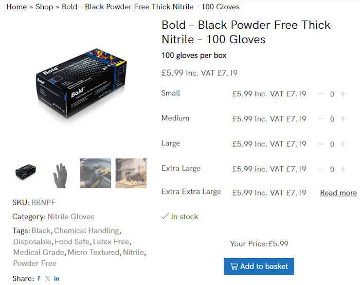 Thick Nitrile Gloves: Discover Great Offers in Newbury