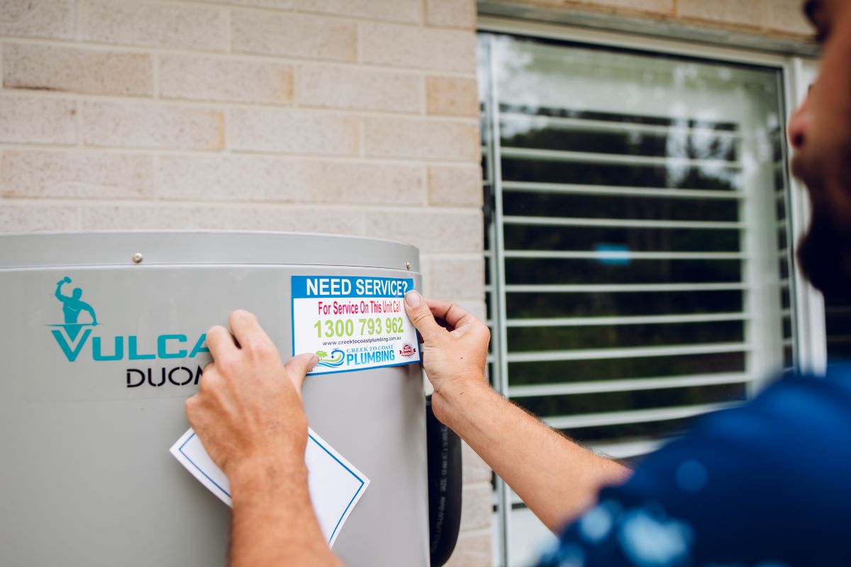 Creektocoast Hot Water Install