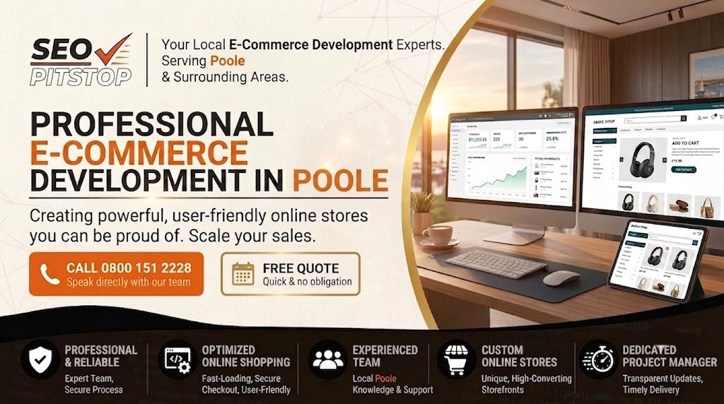 E-Commerce Development Services Tailored for Poole’s SMEs