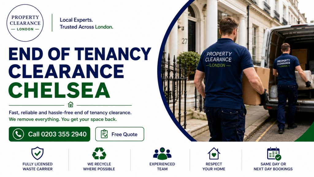 End of Tenancy Clearance in Chelsea: Essential Insights