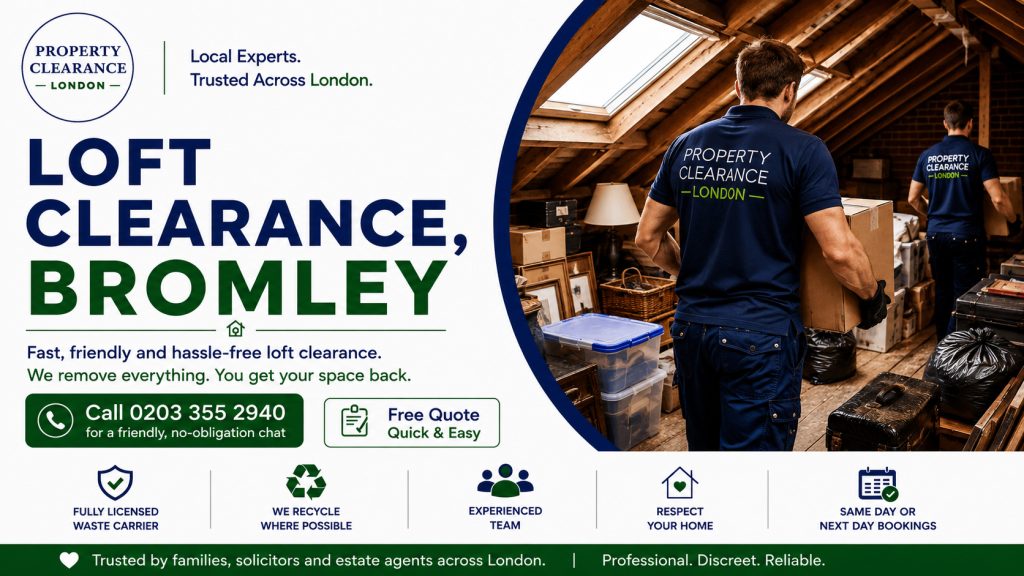Loft Clearance Services: Essential Advice for Bromley Residents